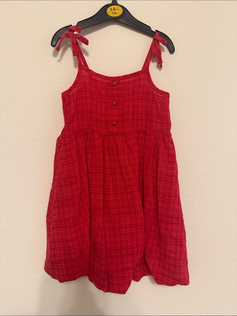 Old Navy Red Tie-Shoulder Sundress for Kids